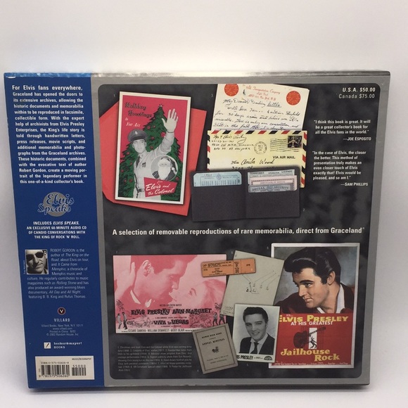 Elvis Treasures by Robert Gordon First Edition Hardcover with Sleeve - Picture 3 of 16